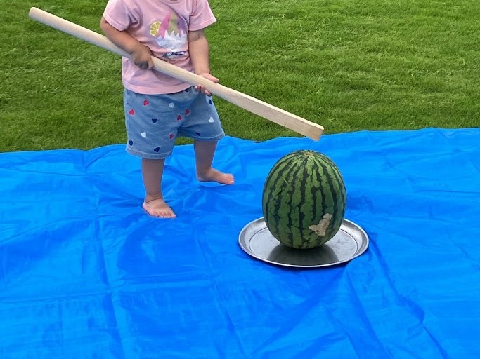 すいか割り